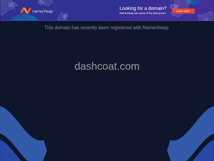 DashCoat website preview