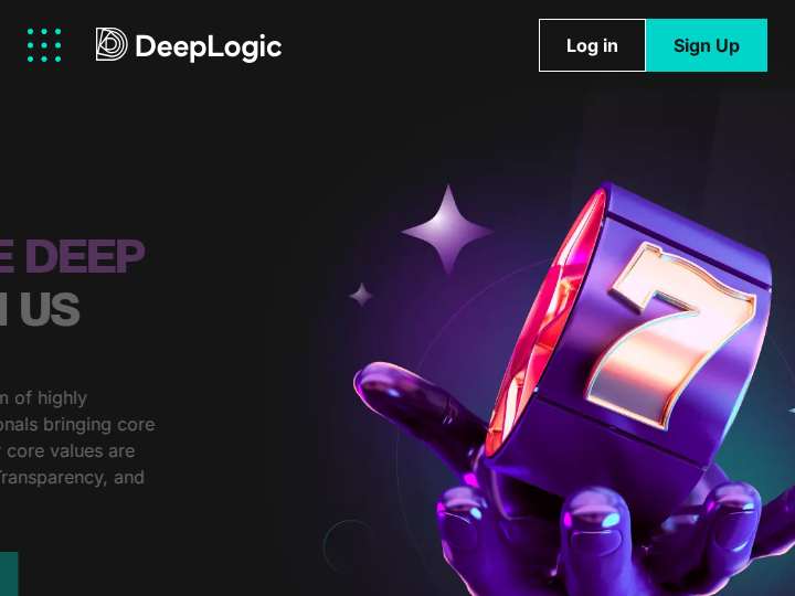 DeepLogic Partners website preview