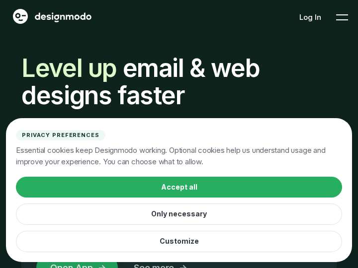 Designmodo website preview