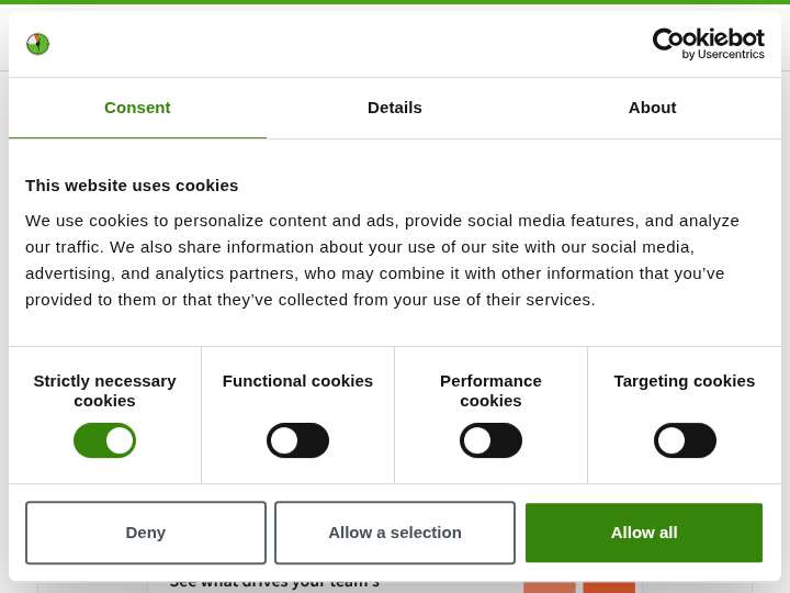 DeskTime website preview