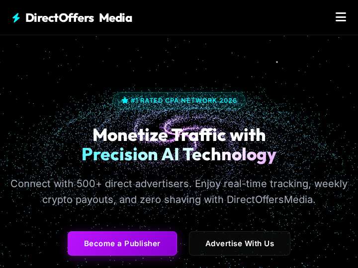 Direct Offers Media website preview