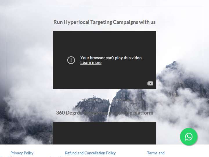 Expletus Marketing website preview