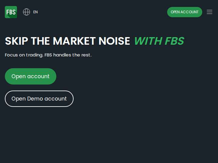 FBS Partner Program website preview