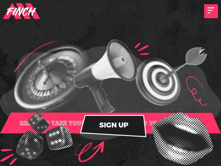 Finch AM website preview
