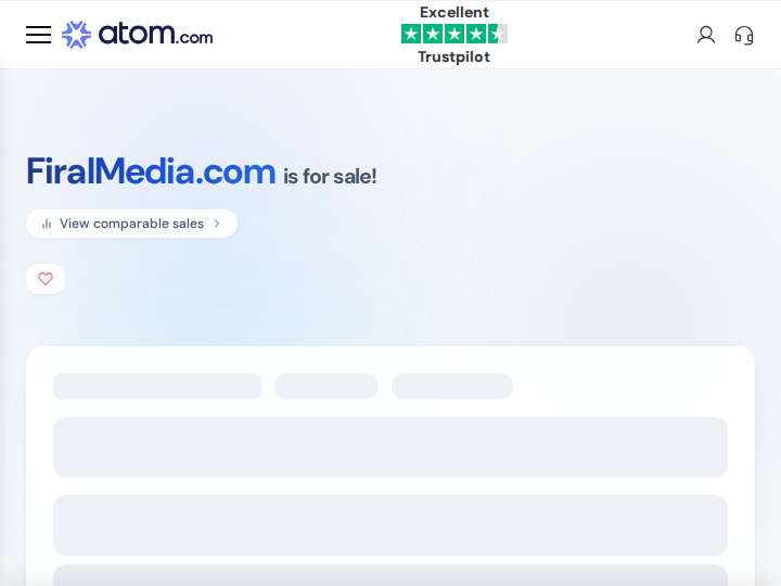 Firal Media website preview