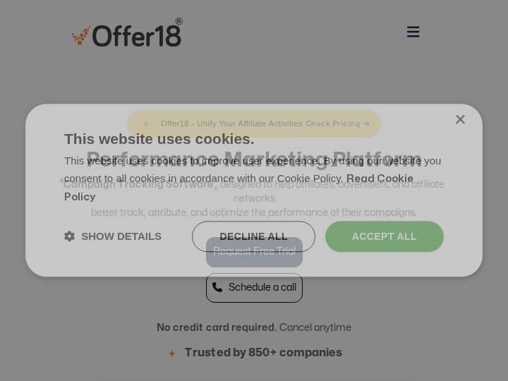 Flintlead website preview