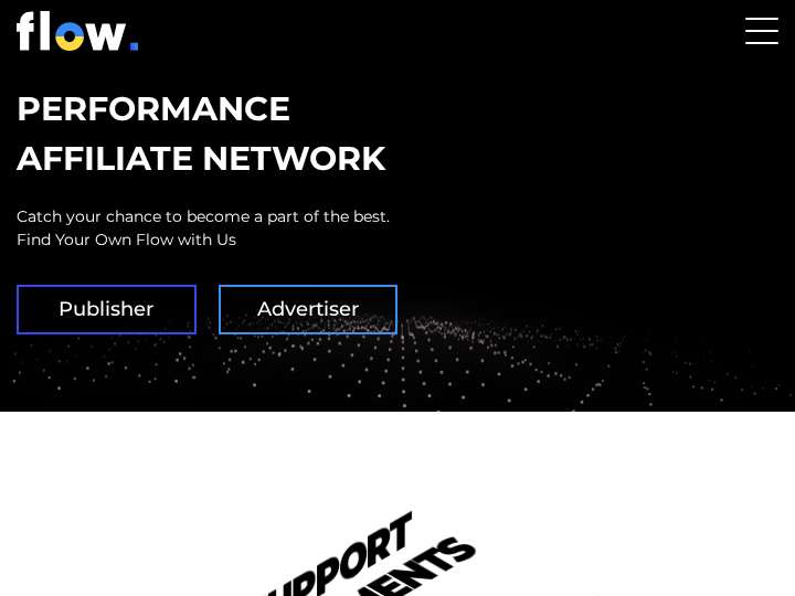 Flow Network website preview