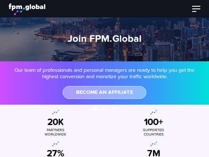 FPM.Global website preview