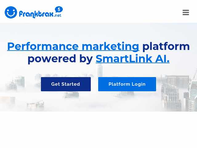 Franktrax website preview