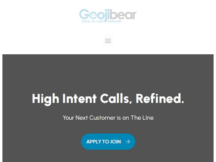 Goojibear website preview