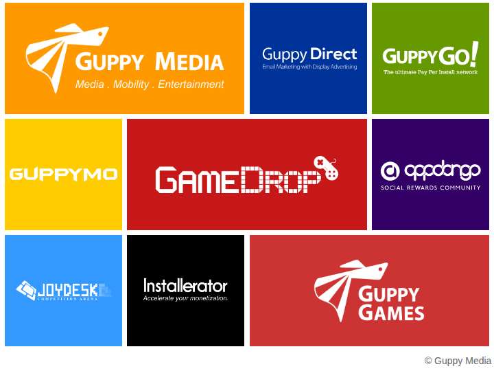 Guppy Media website preview