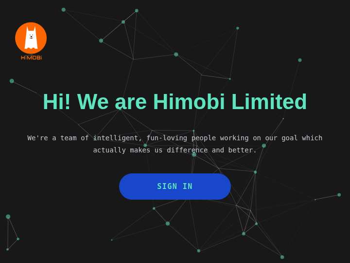 Himobi website preview