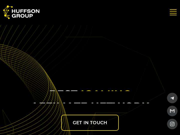 Huffson Group website preview