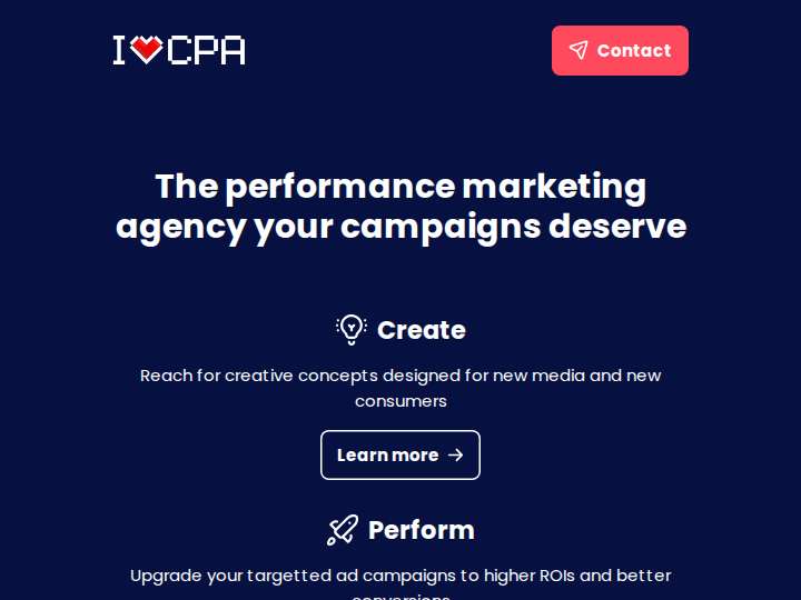 iLoveCPA website preview