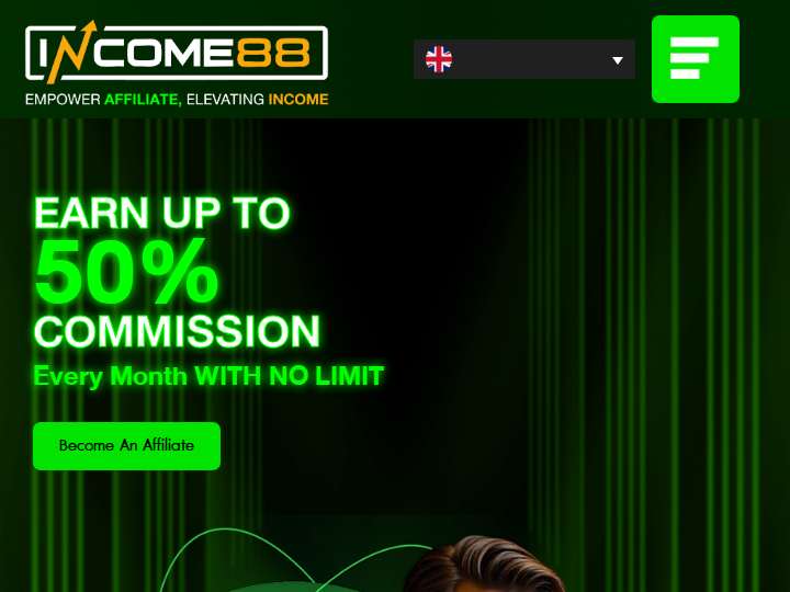 Income88 website preview