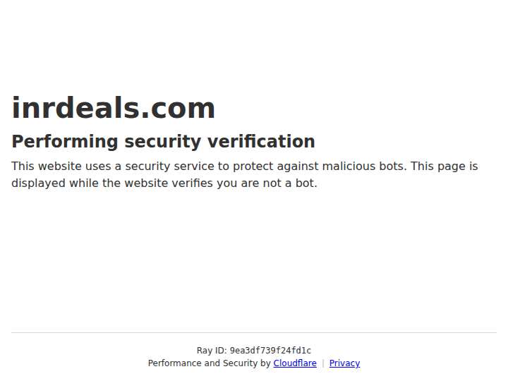 INRDeals website preview