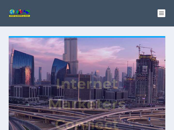Internet Marketers Connect website preview