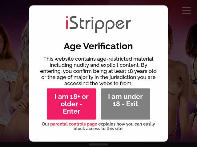 iStripper Affiliates website preview