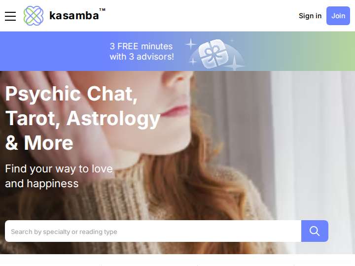 Kasamba website preview