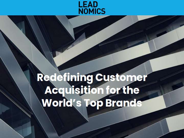 Leadnomics Partner Network website preview