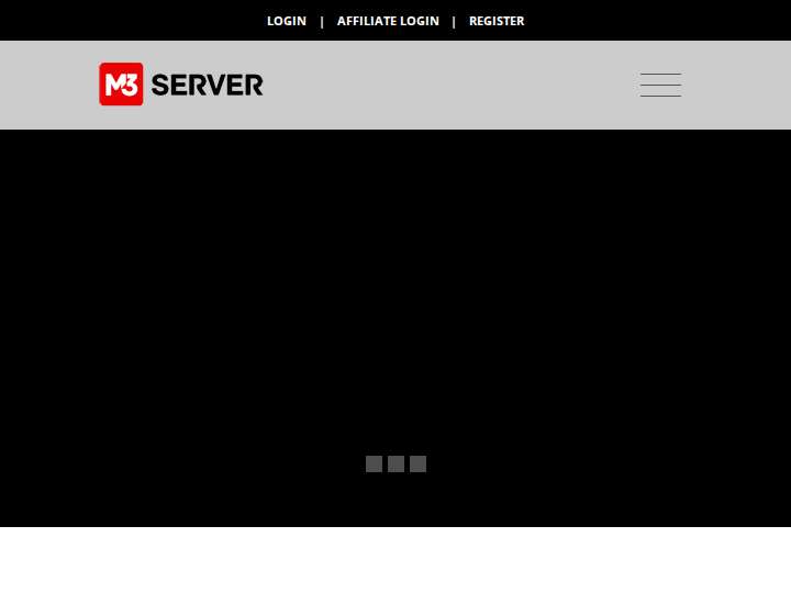 M3Server website preview