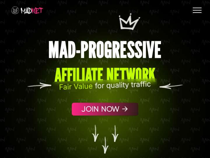 MadNet website preview