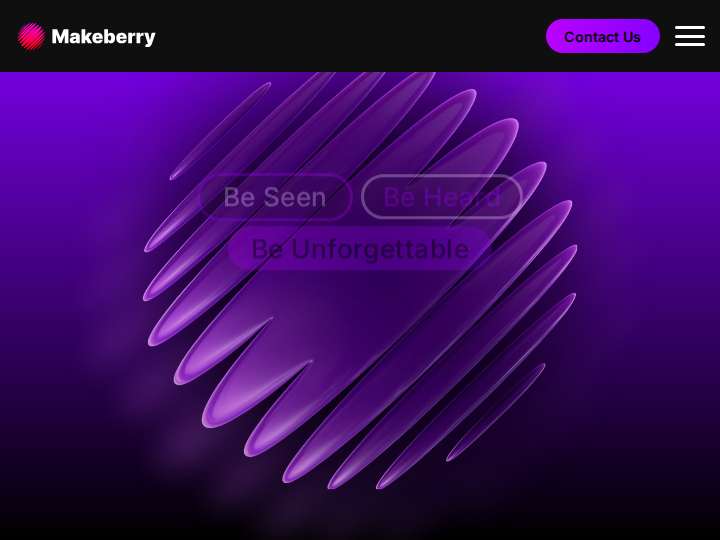 Makeberry Affiliates website preview