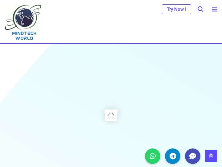 Mindtech Affiliates website preview