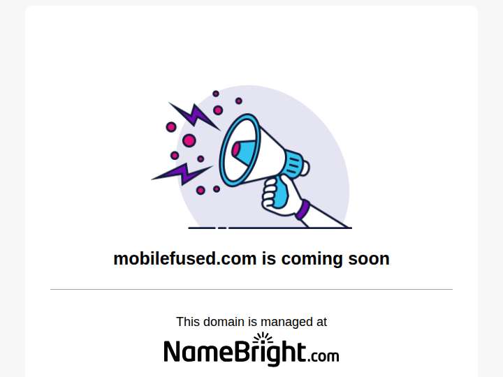 MobileFused website preview