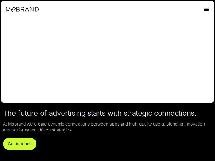 Mobrand website preview
