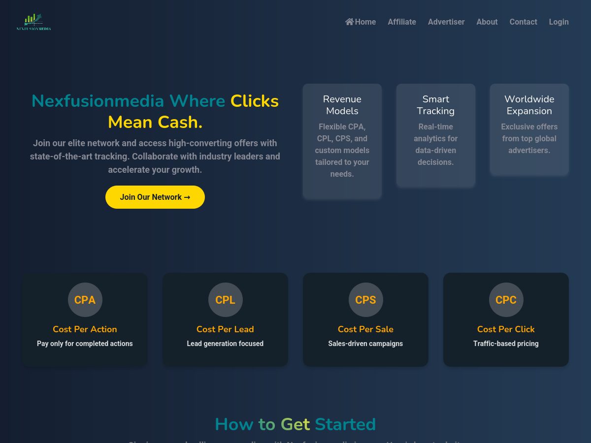 NexFusionMedia website preview