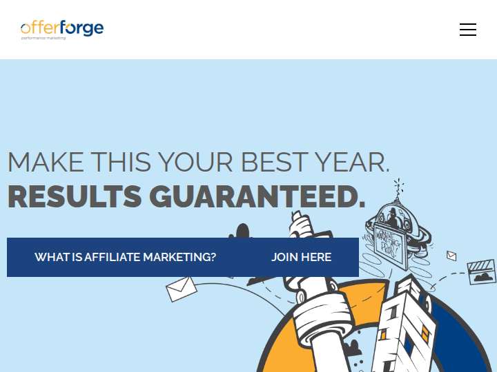 OfferForge website preview