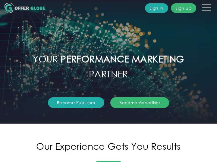 Offerglobe website preview