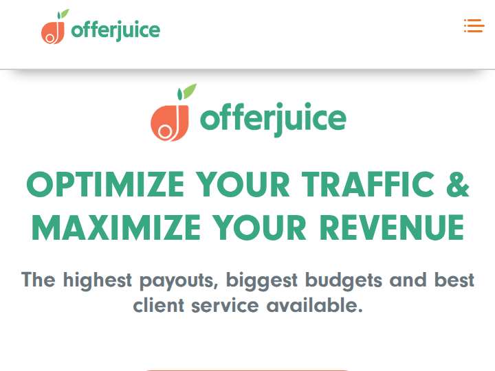 OfferJuice website preview