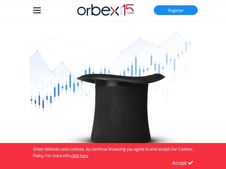 ORBEX website preview
