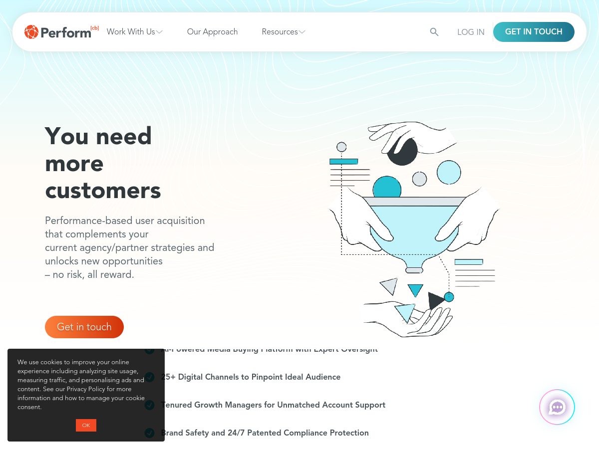 Perform[cb] website preview