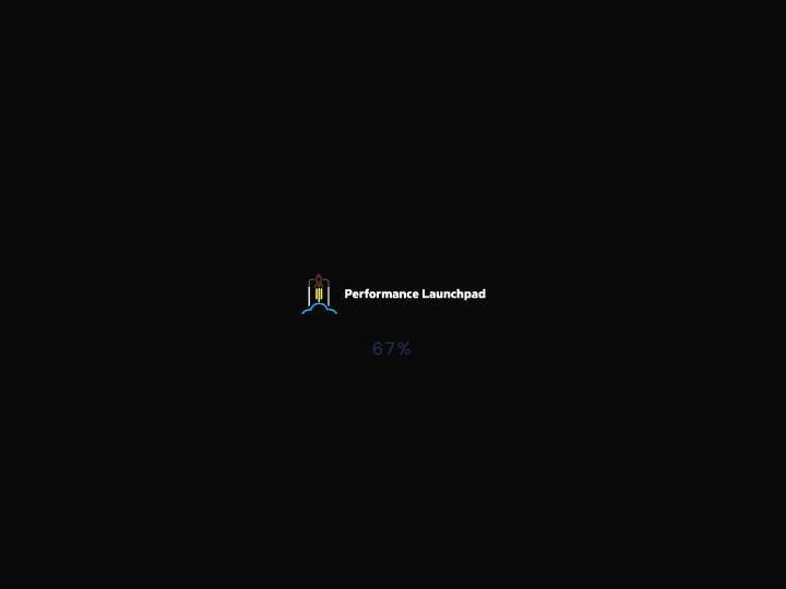 Performance Launchpad website preview