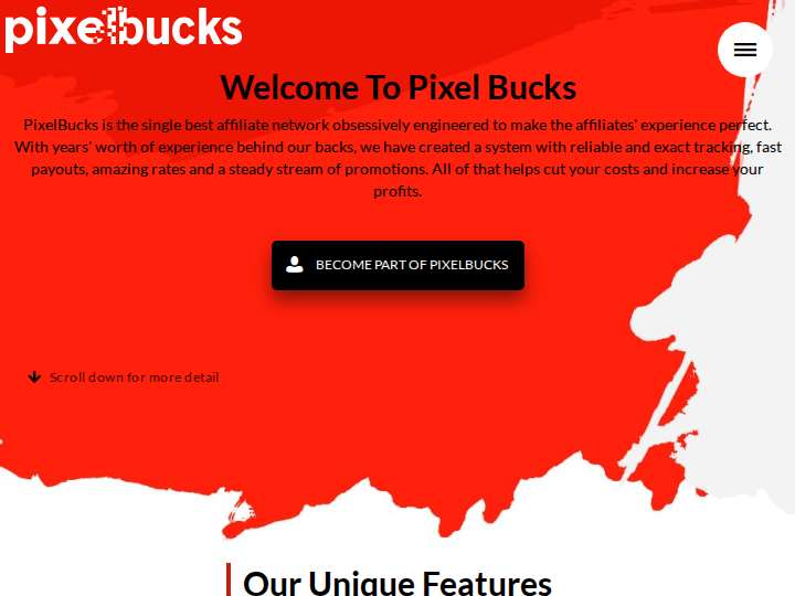 PixelBucks website preview