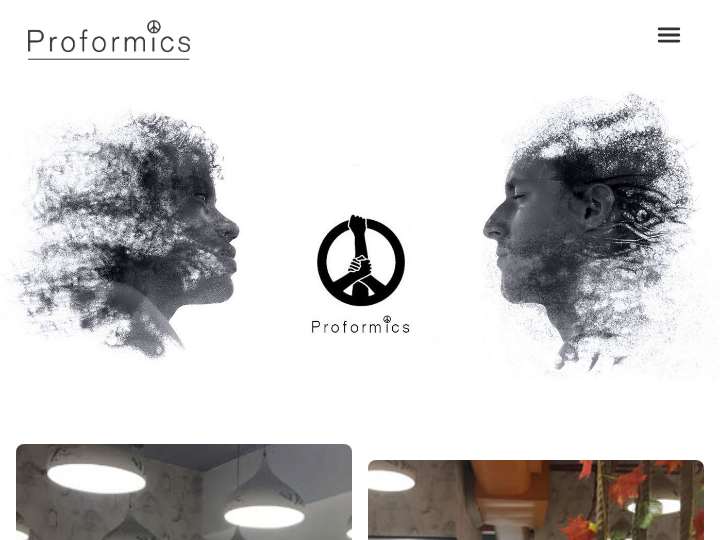 Proformics website preview