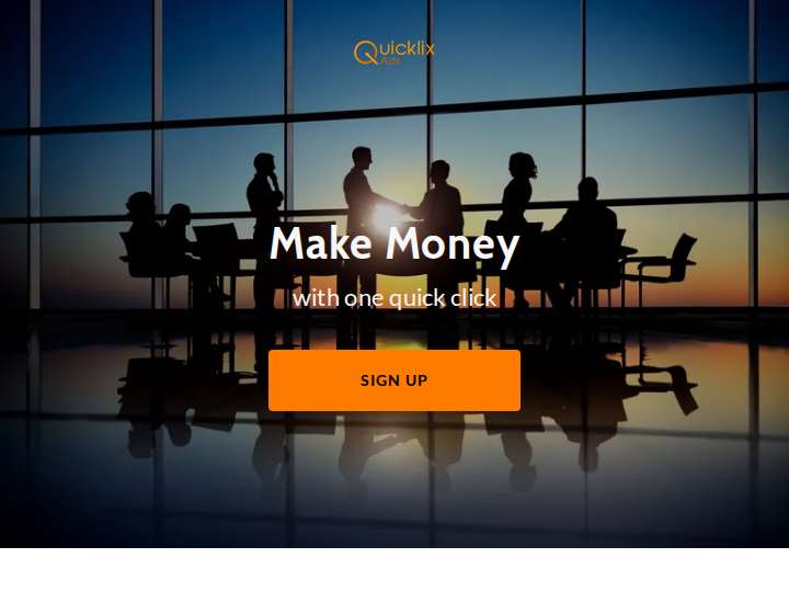 Quicklix Ads website preview