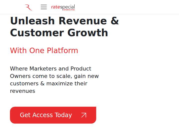 RateSpecial website preview