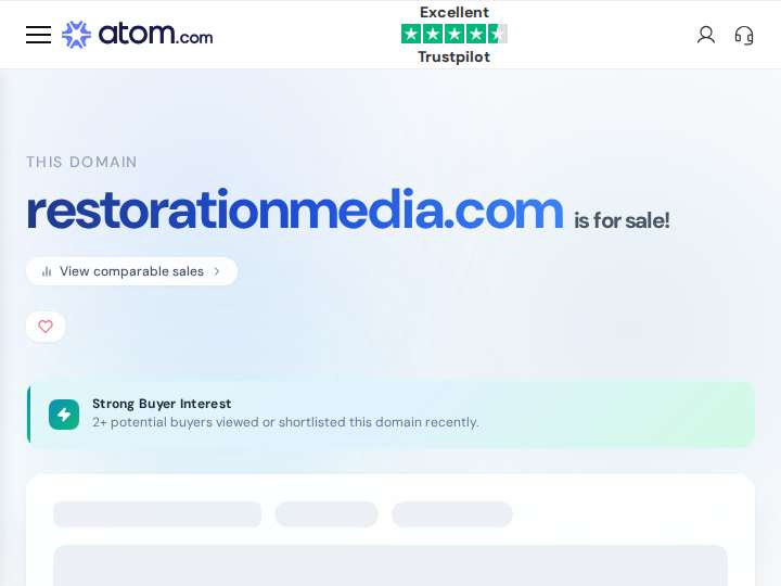 Restoration Media website preview