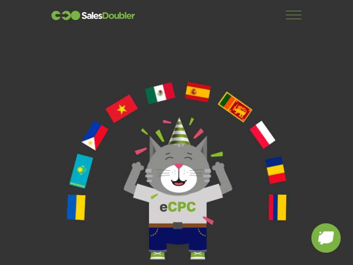 SalesDoubler website preview