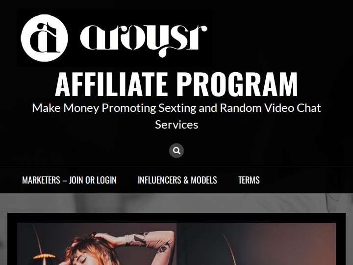 SextingCash Affiliate Program website preview