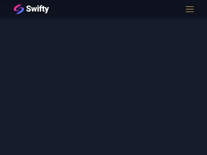 Swifty Affiliates website preview
