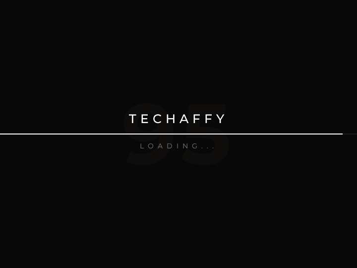 Techaffy website preview
