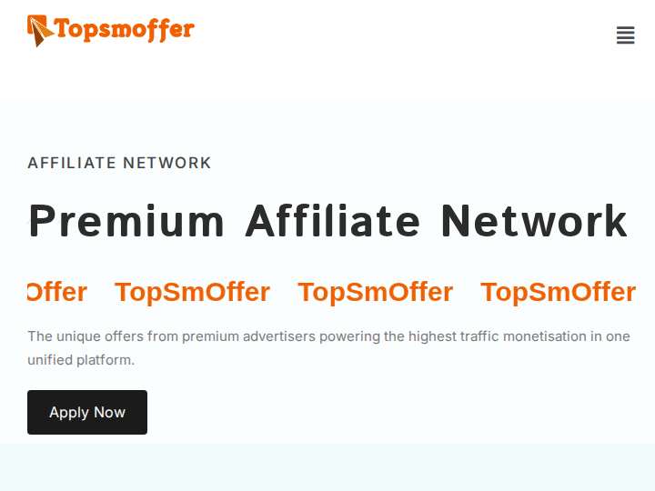 TopSmOffer website preview