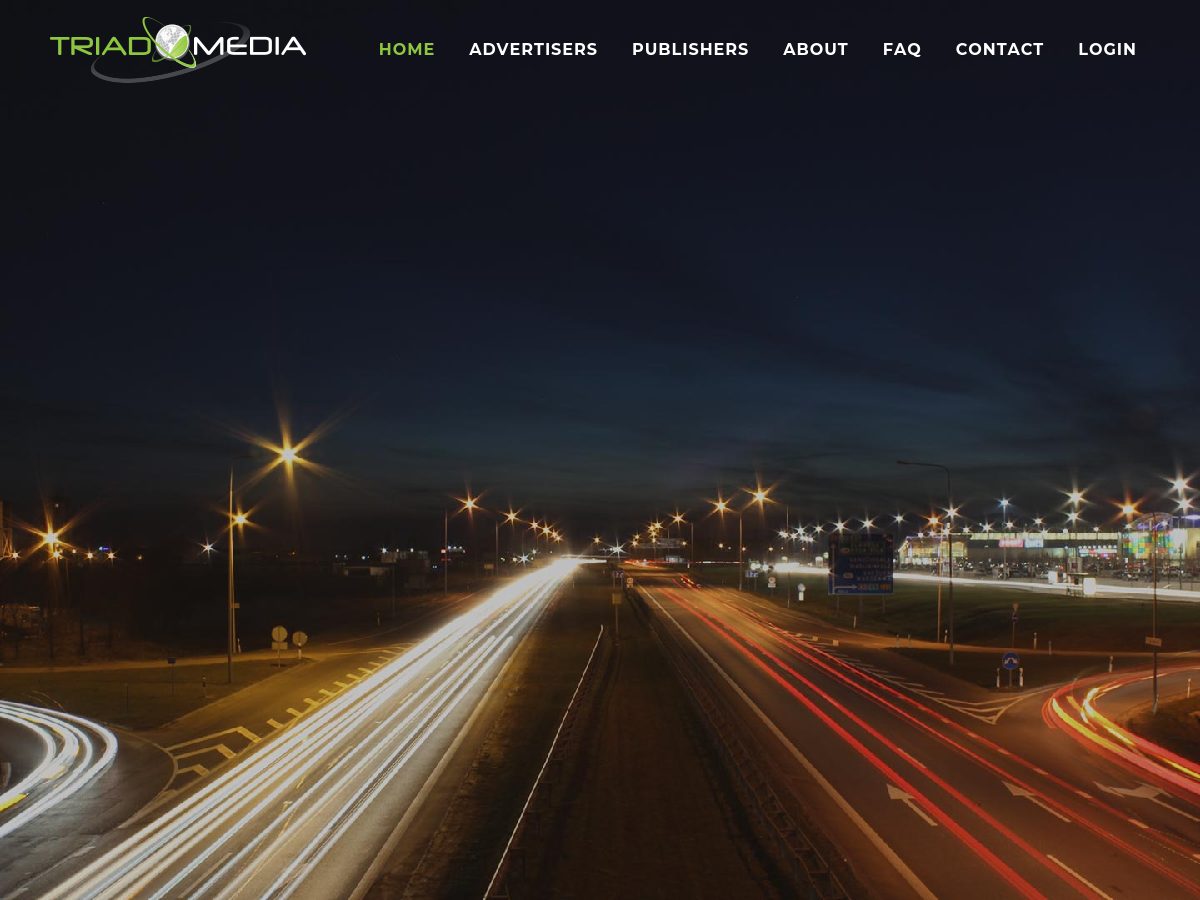 Triad Media website preview