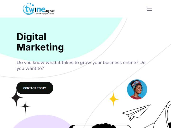 Twine Digital website preview