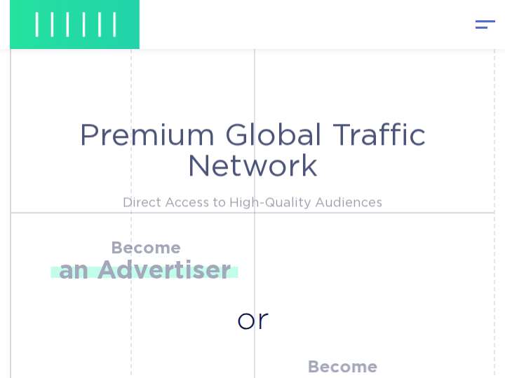 UngAds website preview